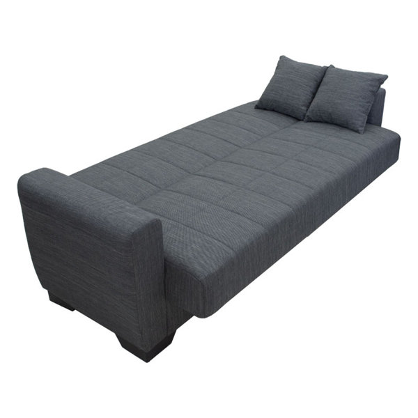 17 Stories Kristylee 3 Seater Upholstered Sofa Bed Wayfair.ie